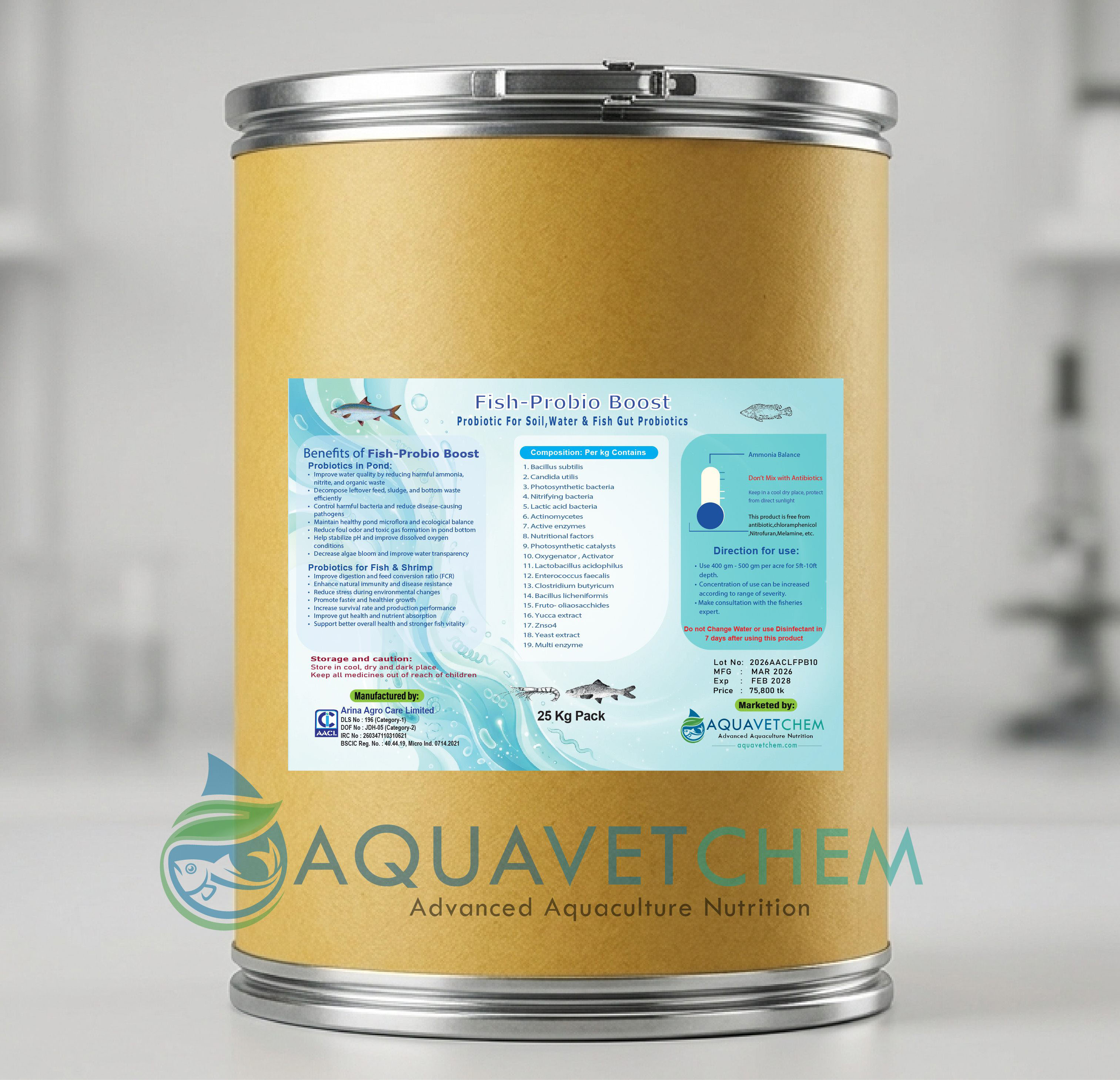 Fish Pro Bio Aquavet Chem | Premium Aquaculture Medicine & Fish Nutrition Company in ...